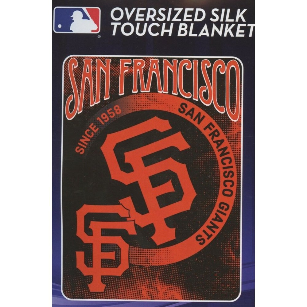 San Francisco Giants 60"x80" Silk Touch Blanket/Throw by Northwest Company